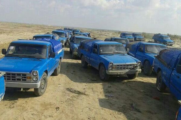 توقیف ۱۴ دستگاه خودروی شوتی در هرمزگان