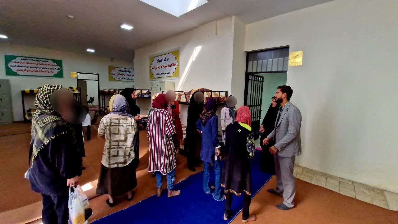 راه اندازی اردوگاه نگهداری و ترک اعتیاد بانوان