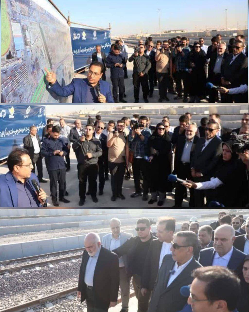 شتاب در اجرای پروژه راه‌آهن شلمچه–بصره؛ آماده‌سازی ۷ کیلومتر مسیر ریلی