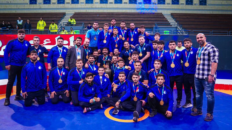 استقلال قم قهرمان لیگ کشتی فرنگی ایران شد استقلال قم قهرمان لیگ کشتی فرنگی ایران شد