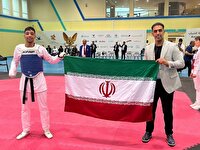 جوان سمنانی نخستین طلای پاراتکواندوی ایران را صید کرد
