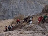 امدادرسانی به مصدوم حادثه دیده منطقه سخت گذرسجو