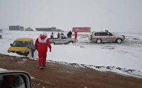 امداد رسانی به ۳۴۷ نفردر برف و کولاک