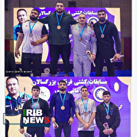 درخشش کشتی گیران کردستانی در رقابت‌های قهرمانی کشتی فرنگی