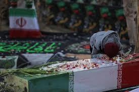 تشییع شهیدگمنام در شهرستان جاسک