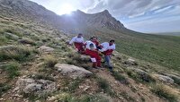نجات جان دو نفر در ارتفاعات استان زنجان