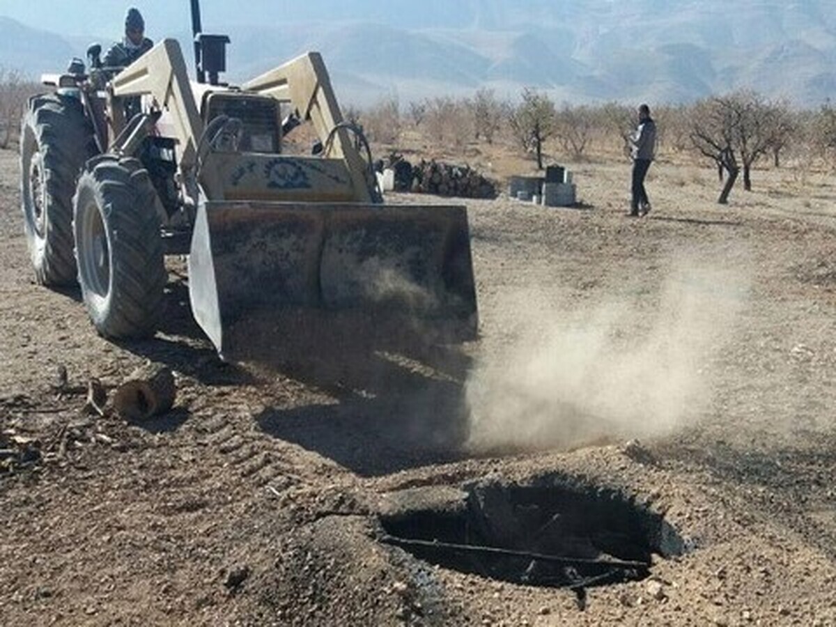 انسداد ۱۴۳۸ چاه غیرمجاز در سال ۱۴۰۴ در استان کرمانشاه