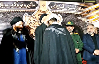 مراسم عمامه گذاری جمعی از طلاب شهرستان مسجدسلیمان