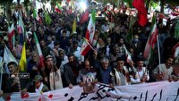 مردم چهارمحال و بختیاری پر شورتر از همیشه در میدان تا پیروزی ایران