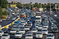 افزایش تردد در ورودی پایتخت
