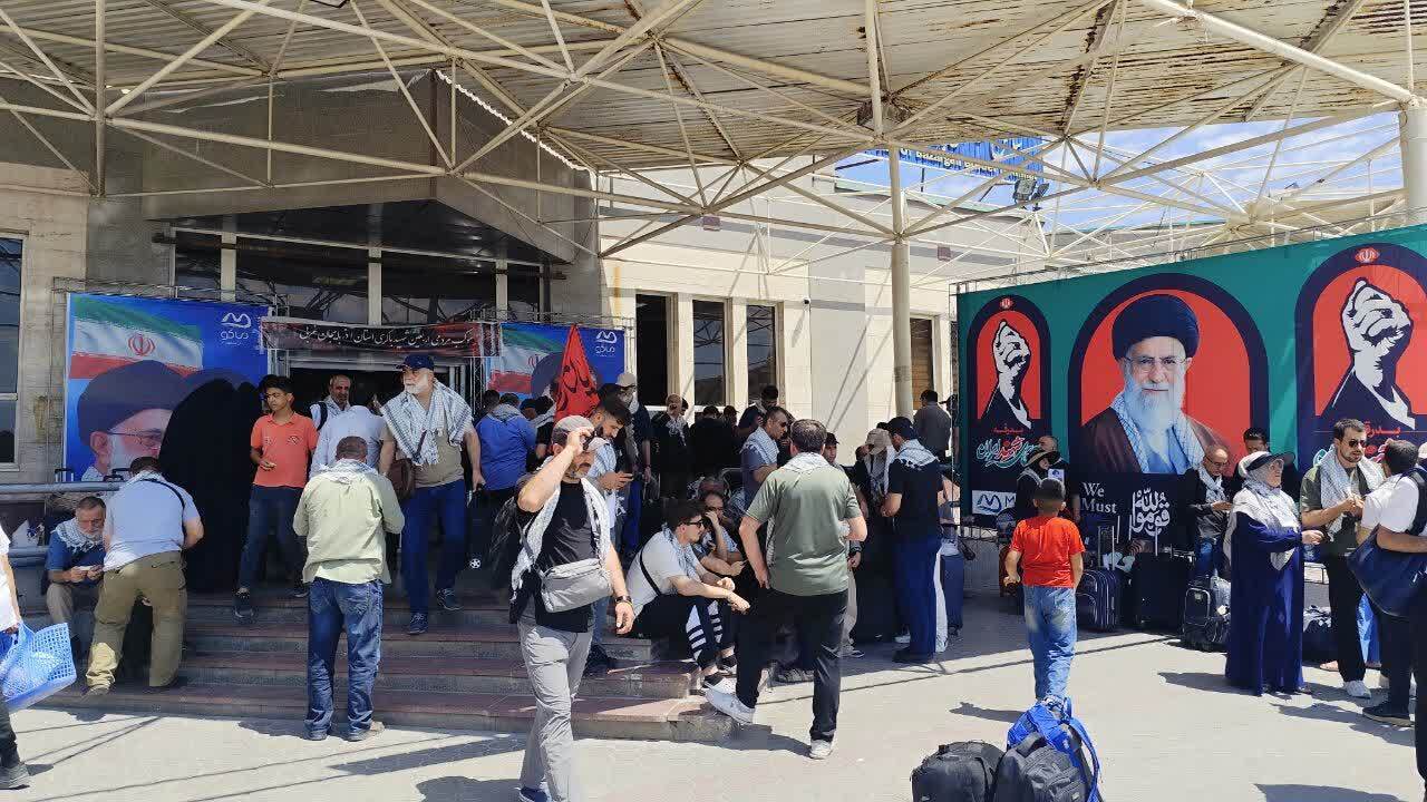 مرزهای آذربایجان غربی مبادی ورودی زوار مراسم بدرقه رهبر شهید مرزهای آذربایجان غربی مبادی ورودی زوار مراسم بدرقه رهبر شهید