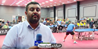 برگزاری مرحله نیمه نهایی لیگ برتر تنیس روی میز
